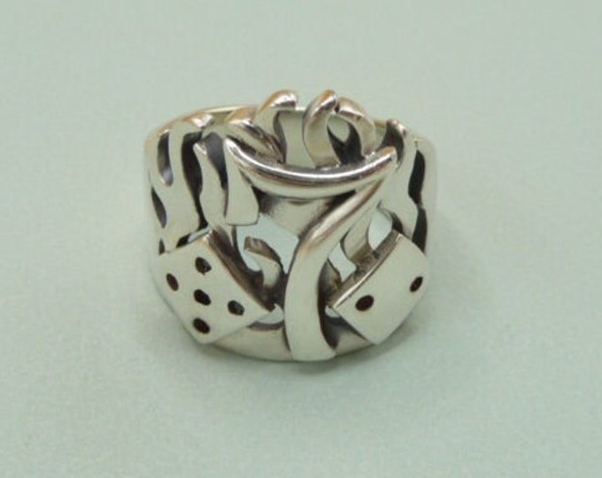 Sterling Silver Ring. Vintage.