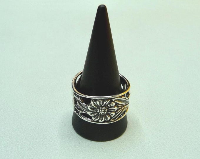 Sweden. Silver ring. 1970. Vintage.