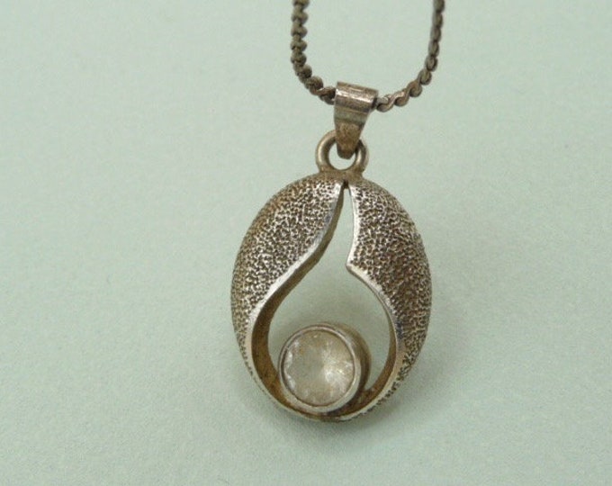 Karl Laine (Finland). Silver Pendant. Vintage.