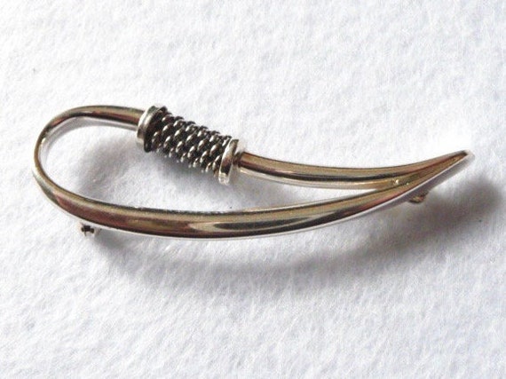 Finland. Silver Brooch. Vintage.
