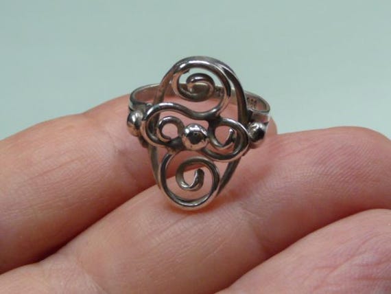 H.J. (sweden). Small Silver Ring. 1920s-1940s. Vintage. - Etsy