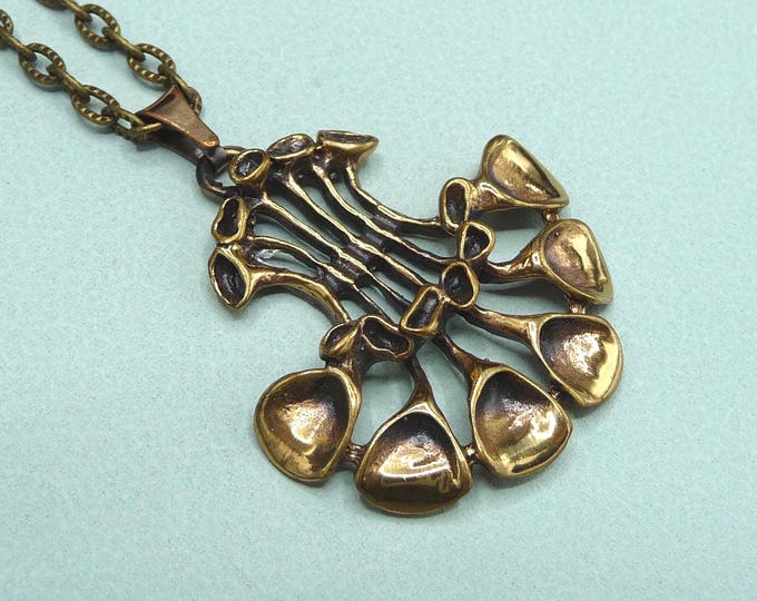 Hannu Ikonen (Finland). Bronze Pendant. Vintage.