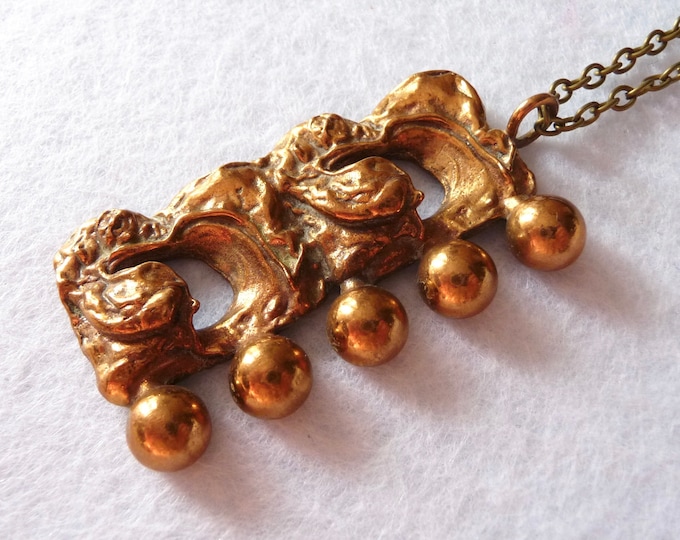 Finland. Bronze Pendant. Vintage.