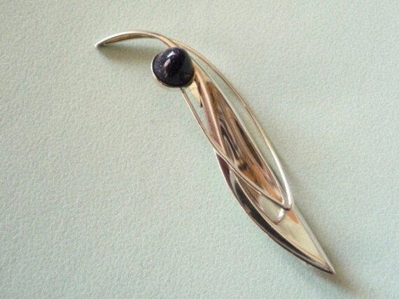Elis Kauppi (Finland). Silver Brooch. Vintage.