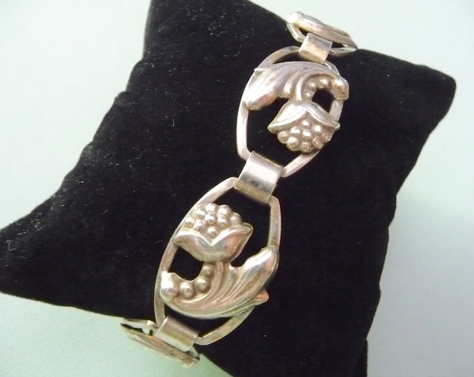 Sweden. Silver bracelet. 1961. Vintage.