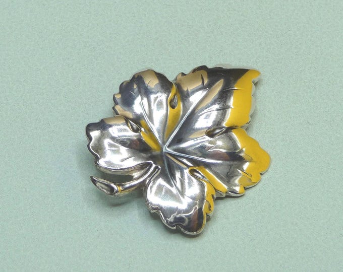 TEKA, Theodor Klotz (Germany). Silver brooch. 1970s. Vintage.