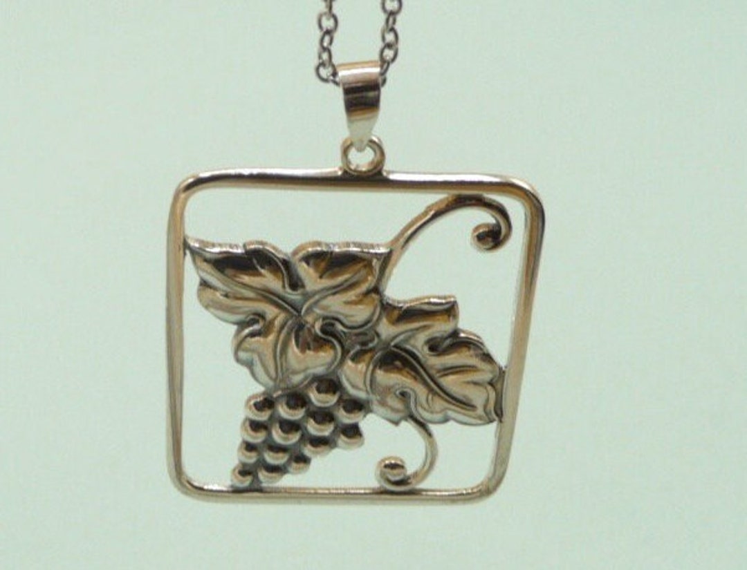 Christian Knudsen Hansen (denmark). Silver Pendant. 1940s. Vintage