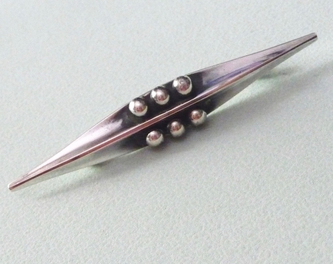 Kalevala Koru (Finland). Silver Brooch. 1959. Vintage.
