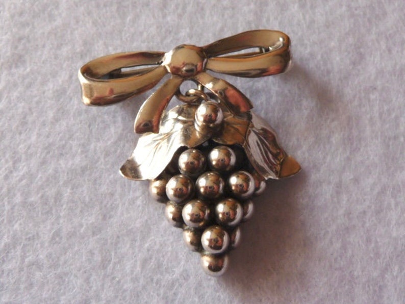 Carl Ove Frydensberg Denmark Silver Brooch Vintage.
