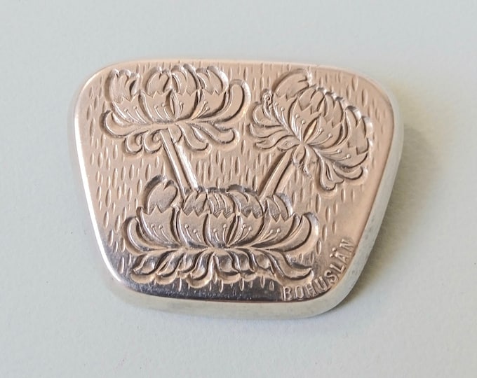 Carlman (Sweden). Silver Brooch. 1950.