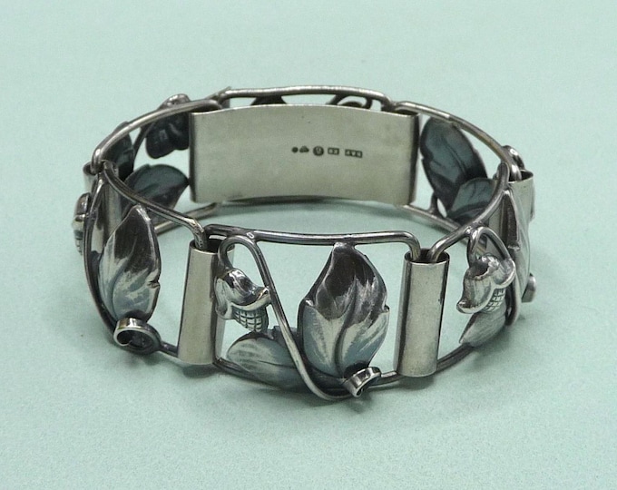 Sweden. Silver bracelet. 1948. Vintage.