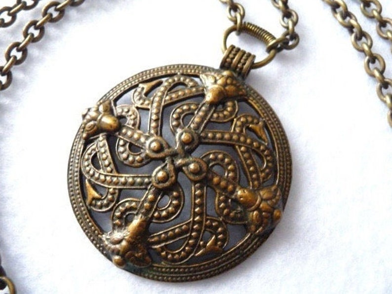 Vintage. Bronze Necklace Kalevala Koru Finland
