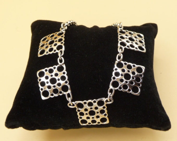 Liisa Vitali (Finland). Sterling Silver Necklace. Vintage.