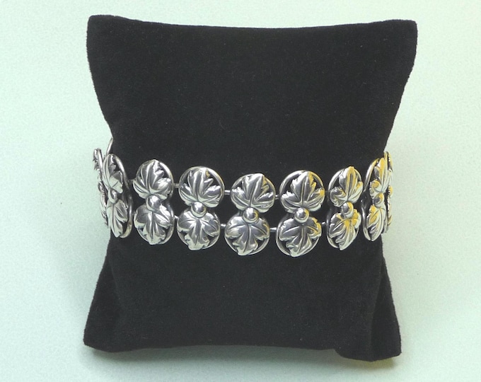 Sweden. Silver bracelet. 1950s. Vintage.