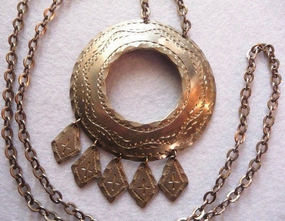 Finland. Pewter Necklace.