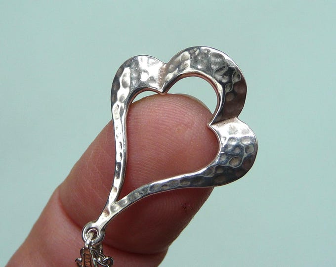 Lightweight pendant in 925 silver. Vintage.