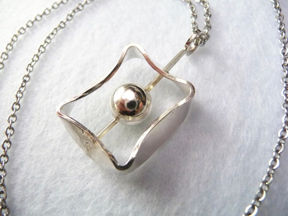 Finland. Silver Pendant. Vintage.