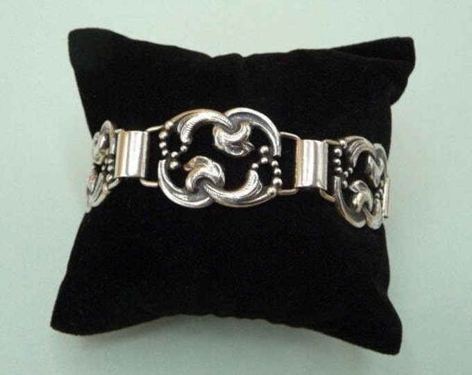 ASA-Silver Tage Linde (Sweden). Silver bracelet. 1955. Vintage.