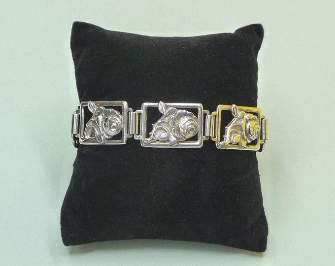 Sweden. Silver bracelet. Vintage.