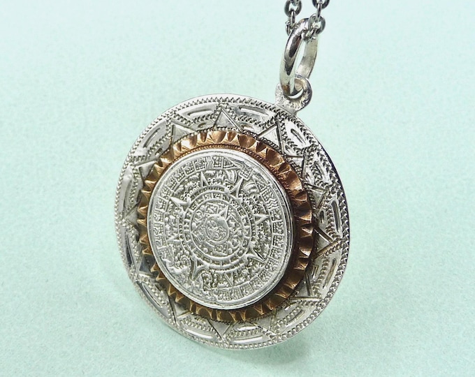 Mexico. Silver pendant. Vintage.
