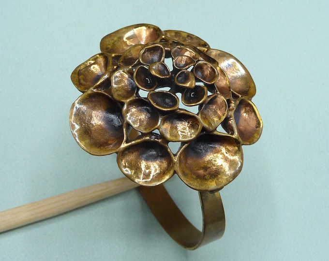 Hannu Ikonen (Finland). Bronze bracelet. 70s. Vintage.