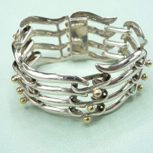 Mexico. Silver bracelet. Vintage. image 2