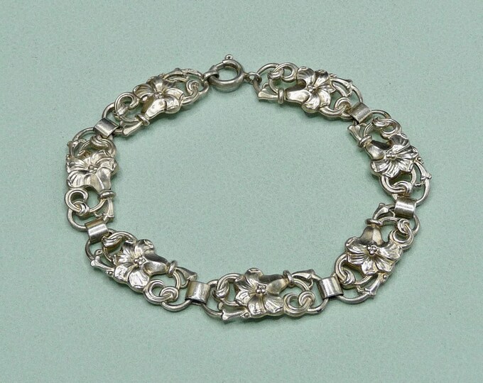 Sweden. Silver bracelet. Vintage.