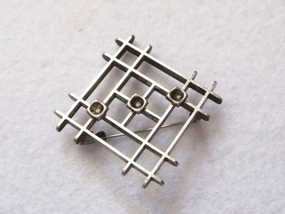 Finland. Silver Brooch. 1967. Vintage. - image 3