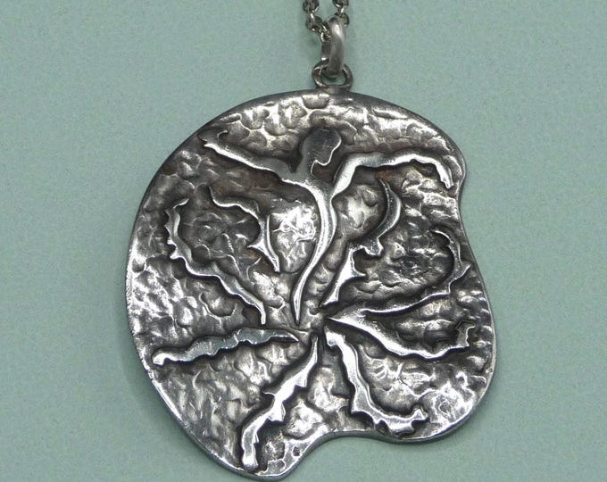 Reyt (France). Large silver pendant. Vintage.