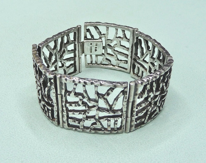 Gustaf Dahlgren & Co (Sweden). Silver bracelet. 1971. Vintage.