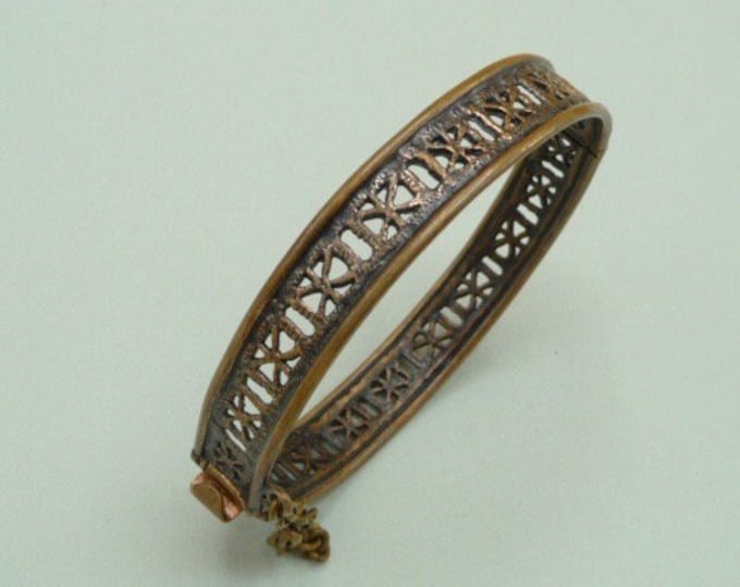 Pentti Sarpaneva (Finland). Bronze bracelet. 70s. Vintage.