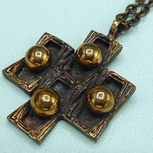 Finland. Bronze pendant. Vintage.