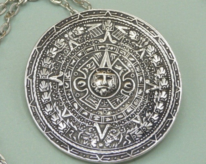 Mexico. Silver Pendant/Brooch. Vintage.