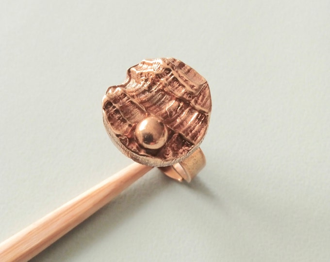 Kalevi Sara (Finland). Ring Bronze. Vintage.