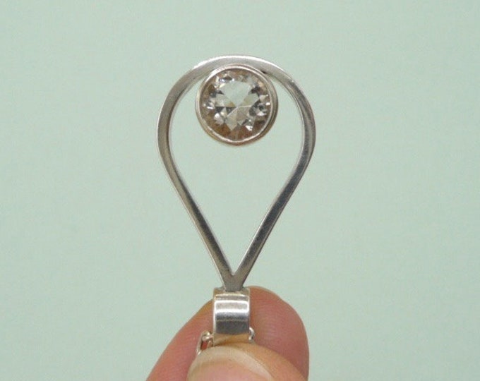 Guldsmeden Kuhlin (Sweden). Silver pendant. 1971. Vintage.