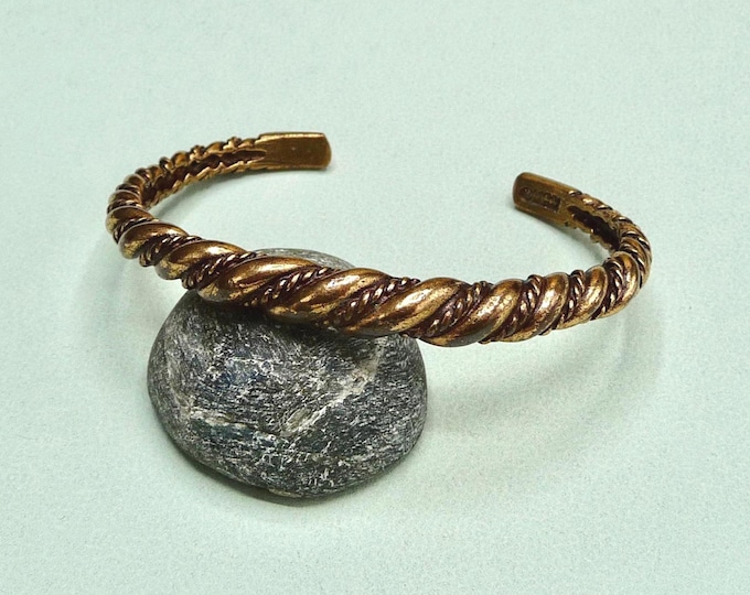 Kalevala Koru (Finland). Bronze bracelet. Vintage.