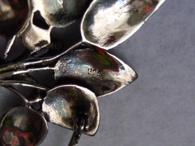 Vintage. Sweden Sterling Silver Brooch