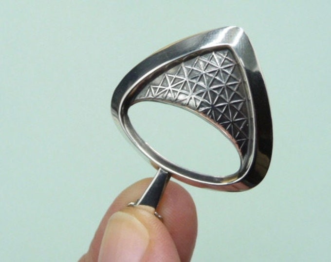 Finland. Silver pendant. 70s. Vintage.