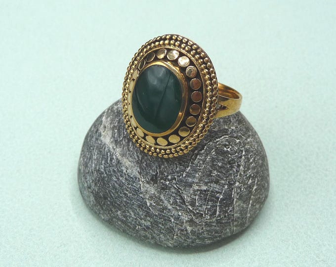 Vintage bronze ring.