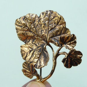 Bronze brooch. Vintage. image 4