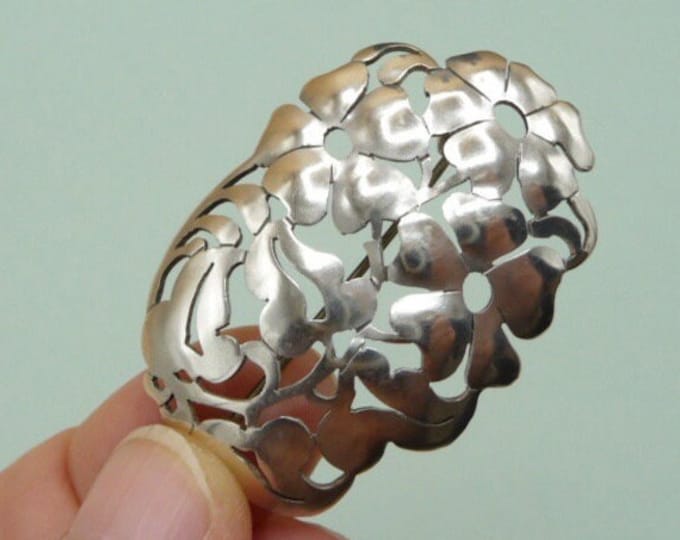 Germany. Silver brooch. Vintage.