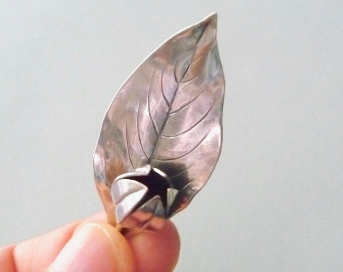 G. Kaplan (Sweden). Silver Brooch. 1953. Vintage.