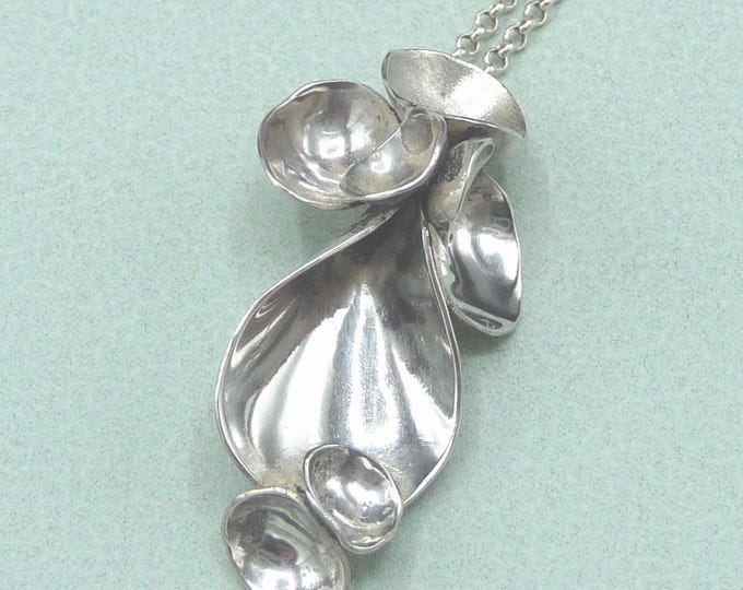Silver pendant. Vintage.