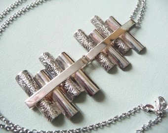 KKoy (Kupio, Finland). Silver Pendant. 1969. Vintage.