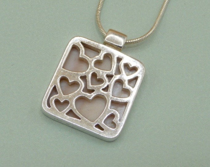 Finland. Sterling Silver Pendant. Vintage.