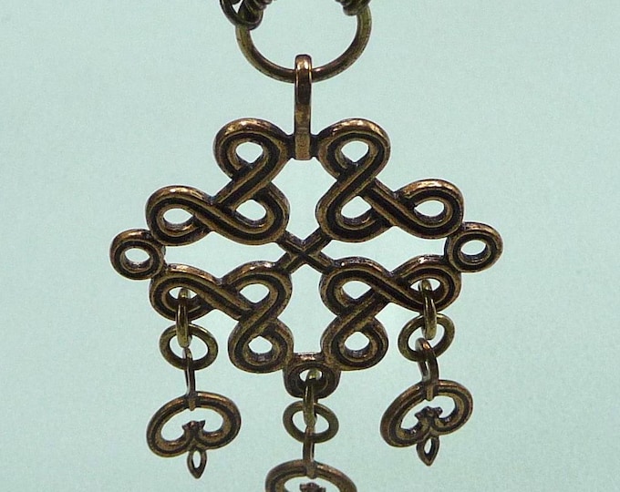 Finland. Bronze necklace. Vintage.