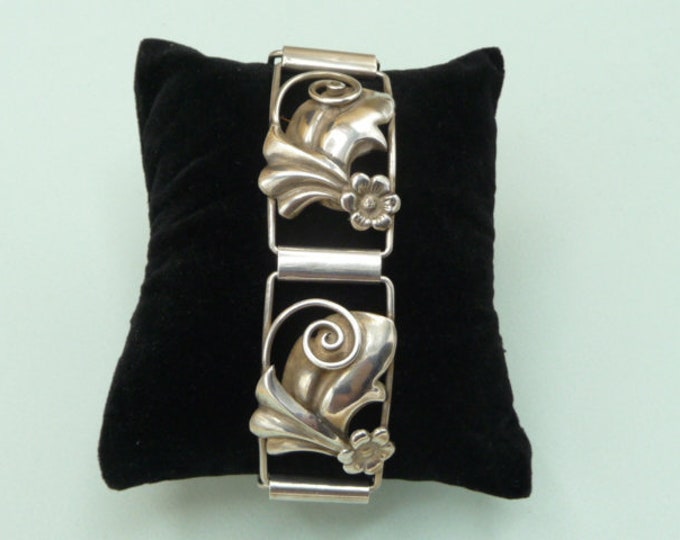 Sweden. Silver Bracelet. 1952. Vintage.