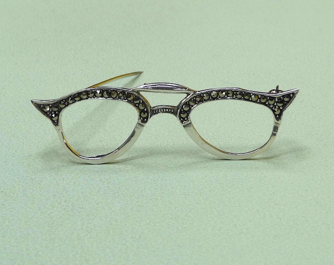 925 silver brooch. Vintage.