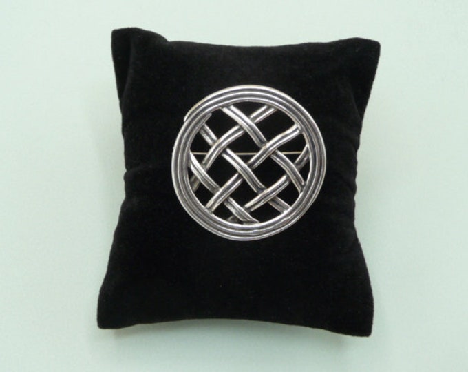 Kalevala Koru (Finland). Silver brooch. 1997. Vintage.