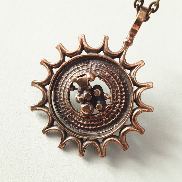 Jorma Laine (Finlande). Pendentif en bronze. Vintage.